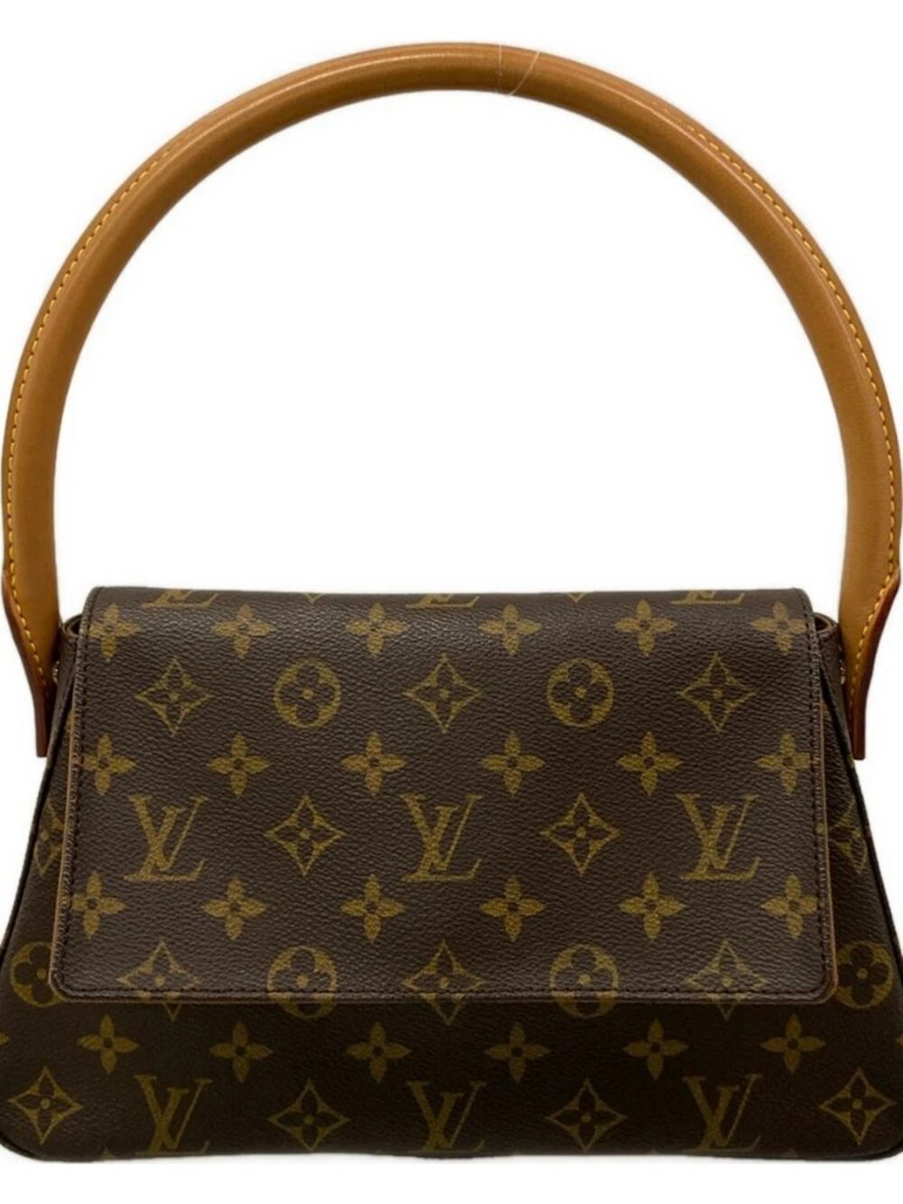 LOUIS VUITTON Mini Looping M51147 Monogram MI1010 Shoulder Bag Monogram Canvas